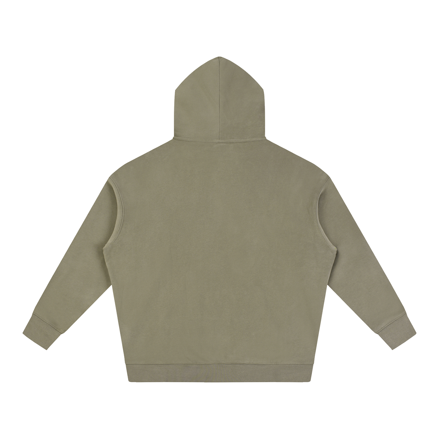 TYIWWA CLASSIC NO BACK LOGO Oversize Fleeced Hoodie