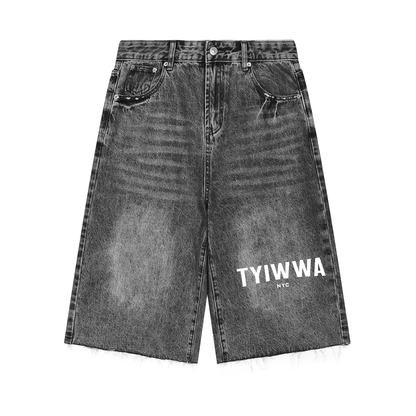 TYIWWA Classic Denim Shorts (Black)