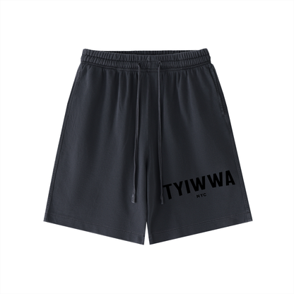 TYIWWA Vintage Wash Cotton Shorts