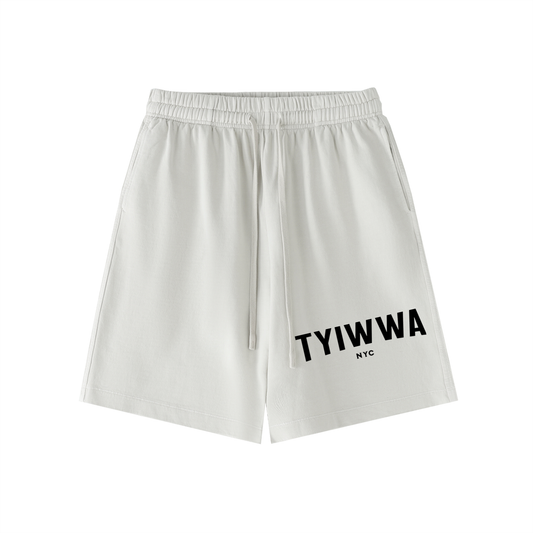 TYIWWA Vintage Wash Cotton Shorts