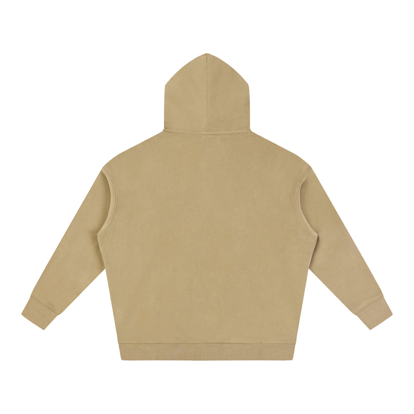 TYIWWA CLASSIC NO BACK LOGO Oversize Fleeced Hoodie