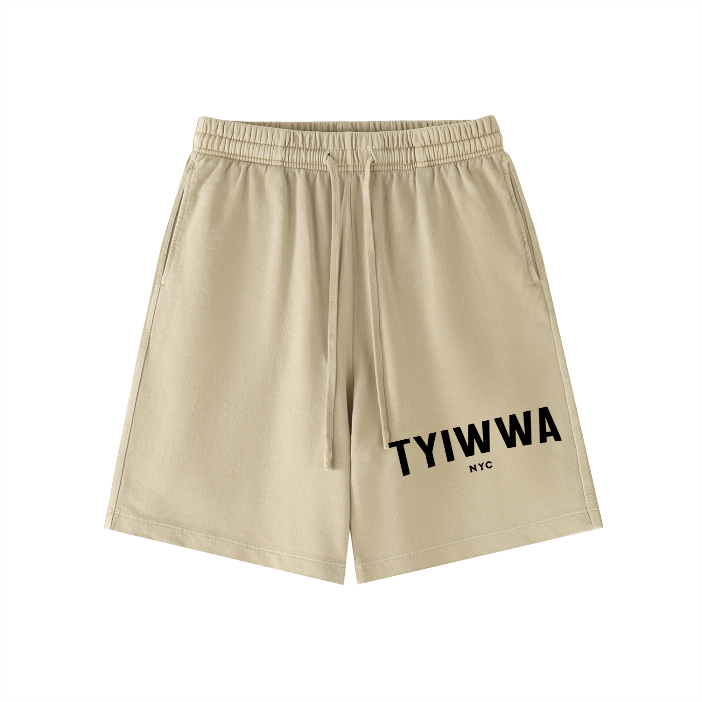 TYIWWA Vintage Wash Cotton Shorts