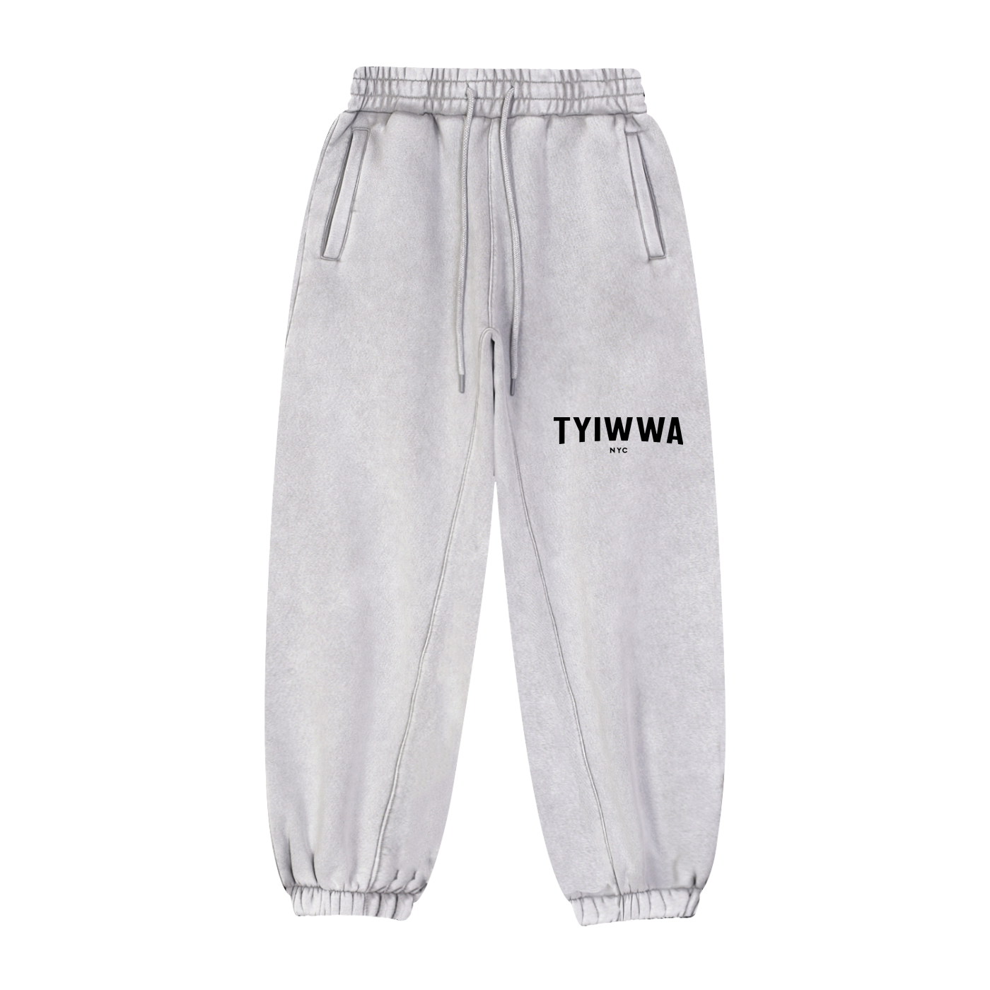 TYIWWA Light Gray Heavyweight jogger Sweatpants